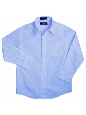 Standard /& Husky French Toast Boys Short Sleeve Classic Poplin Dress Shirt